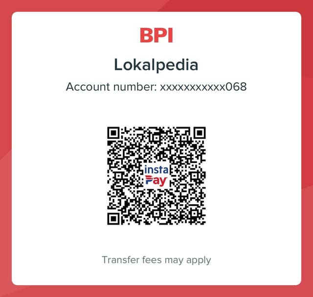 QR Code where you can send your donations via Gcash